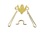 Brass Chip Pull & Plate 8set/pkg