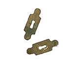 Brass Key Plate 12pc/pkg