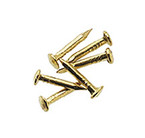 Brass Escutcheon Pin 26pc/pkg