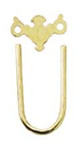 Brass Sm Chip Plate/Bail 12st/pk