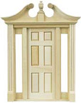 Deerfield Door with Sidelights