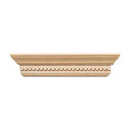 Yorktown Door Pediment 2pc/pkg