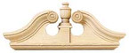 Sgl Deerfield Door Ped 2pc/pkg