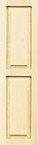 2-Panel Jamestown Dollhouse Shutter 2pc/pk