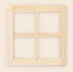 4-Light Dollhouse Window 2pc/pkg