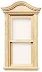 Bonnet Pediment Working Dollhouse Window