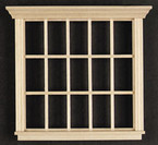 15-Light Dollhouse Window
