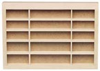 Dollhouse Store Shelf / Shelves - Unfinished