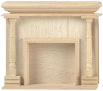 Monticello Dollhouse Fireplace - Turnings