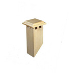 Dollhouse Fireplaces Angle Dollhouse Chimney 2pc/pkg