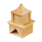 Dollhouse Fireplaces Dollhouse Cupola 1pc/pkg