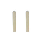 Dollhouse Fence Dollhouse Fence Posts 6pc/pkg