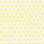 Yellow Small Hex Vinyl Dollhouse Tile Floor