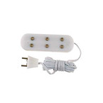 Dollhouse Electrical Parts Tpl Recep Ext Cord 2pc/pkg