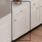 Dollhouse Kitchen Furniture 2.0" Base Kit Unfinished