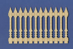 Victorian Dollhouse Fence