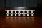 Miniature Victorian Dollhouse Porch Rail Baluster