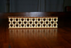 Unsanded Victorian Dollhouse Porch Railing Baluster