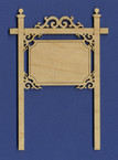 Victorian Dollhouse Sign