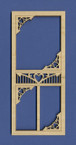 Victorian Dollhouse Screen Door III