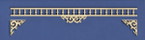 Victorian Dollhouse Fretwork Adjustable Spandrel