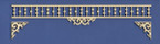 Victorian Dollhouse Adjustable Spandrel Fretwork