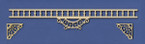 Adjustable Victorian Dollhouse Fretwork with Brackets