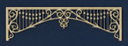 Victorian Dollhouse Fretwork Spandrel