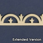 Victorian Dollhouse Trim H - Extended