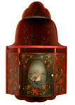 P2027 Hindeloopen Corner Cabinet $8.95