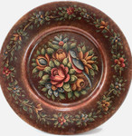 P2028 Victorian Metallic Floral $6.95