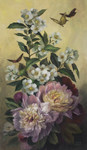DVD4023 Half Tone Peonies