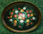 P1018 Stroke Floral Tray $7.95