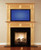 Any of our mantels can me made with an over-mantel.