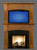 Any of our fireplace mantels can be made with an over-mantel.