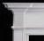 Frieze decoration can be added to the standard model.