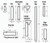 Classic Cottage wainscoting component dimensions and profiles.