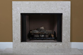 Botticino Agglomerate marble facing.  Extra polishing available, if needed