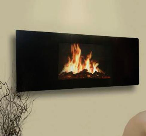 Advanced and patented technologies create a most sophisticated and realistic fire!  Design to give the appearance of outstanding depth of fire and a 3-dimensional, this fireplace also has 3 flame pattern choices and multiple flame speeds.  Blazing fire pattern shown in this image.