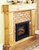 To dress up your fireplace with an adjustable black frame, and a pull tab, black firescreen, also order our optional accessory, the DFI23TRIMX trim and screen kit.  The trim can be used with or without the insert!