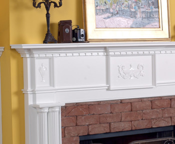 Victoria Wood Fireplace Mantel