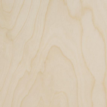 Birch veneer wall paneling.