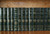 Birch veneer wall paneling stained warm chestnut.