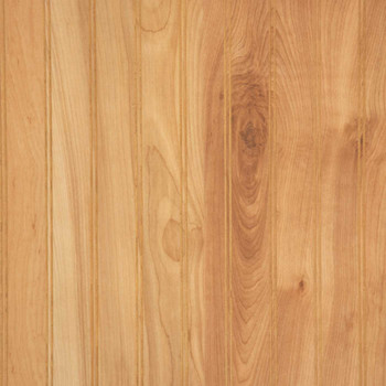 Detailed image of Natural Birch laminated wainscot paneling
