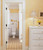 Beaded Birch used for tall wainscoting