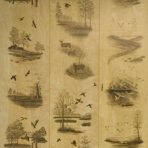 Natures Wood's wall paneling.