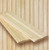 Maple tongue and groove planking.  Beaded