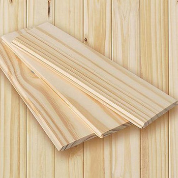 Knotty Pine tongue and groove planking with V-joint