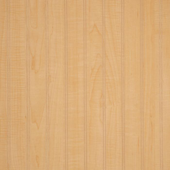 Natural Maple laminate beadboard paneling