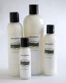 Shampoo available in 2, 4, 8 & 16 oz sizes.